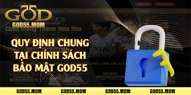 Quy định chung tại chính sách bảo mật God55